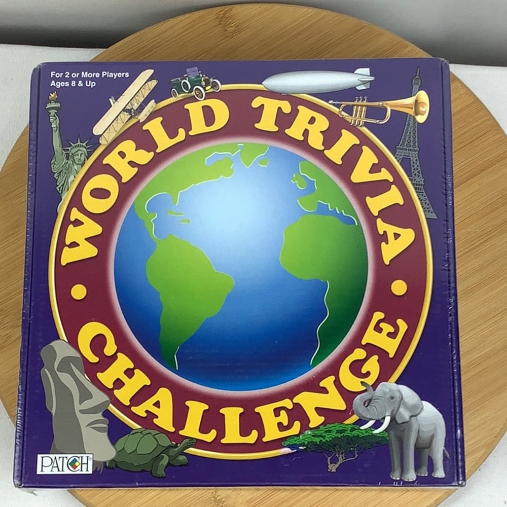 World Travel Trivia Game NIB